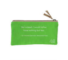Jane Austen Quote Zip Case