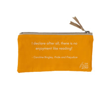 Jane Austen Quote Zip Case