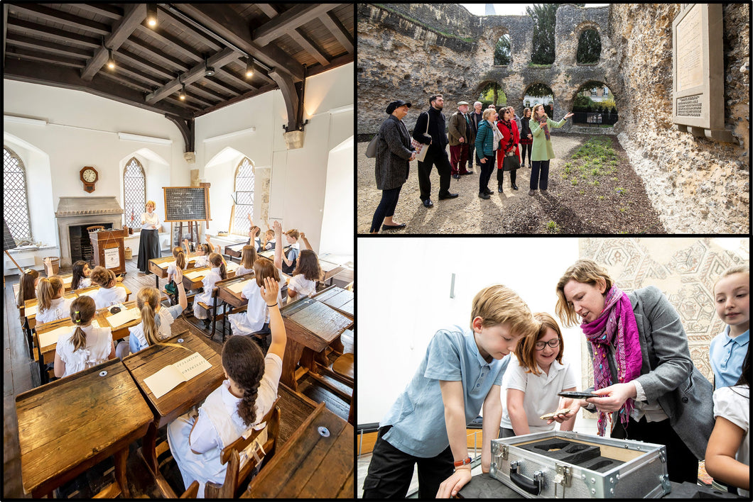 School Sessions, Talks and Tours