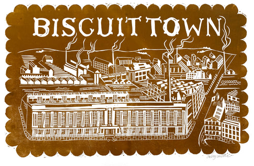 Biscuit Town (Unframed Print) Sally Castle