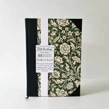 Hand-Bound Notebooks in Green Moss Print - Odd Bindings