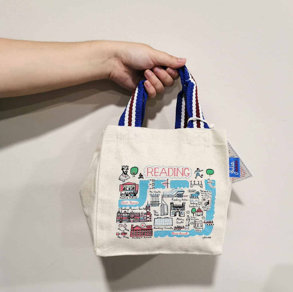 Reading Cityscape Mini Tote Bag New Colourway Reading Museum online