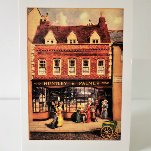 Huntley & Palmers 'London Street Shop' Card Pack