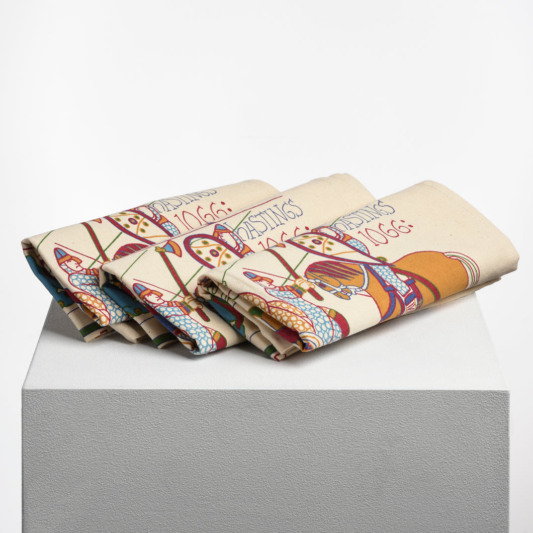 Bayeux Tapestry tea towel.