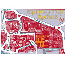 Reading Abbey Quarter Map Jigsaw Puzzle - 750 Pieces