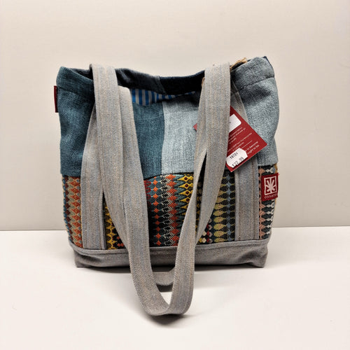 Conviktion Mini Tote Bag - Upcycled Fabric
