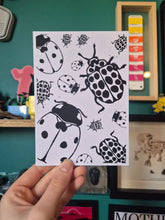 Ladybug Print A6