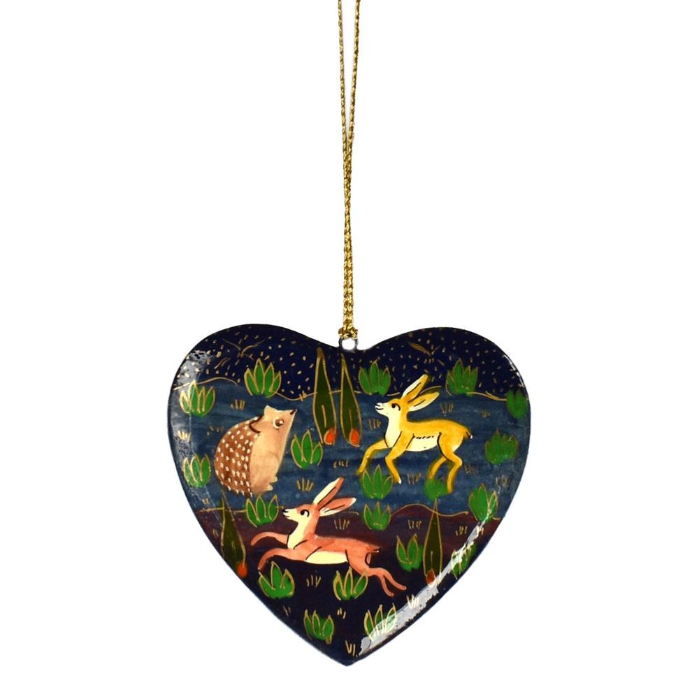 Woodland Heart Decoration