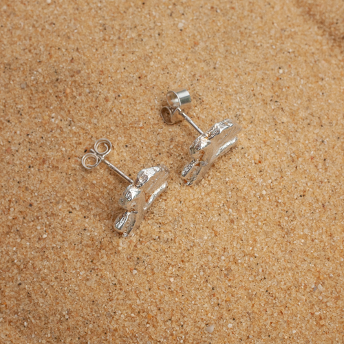 Papyrus Stud Earrings - Harmattan Jewellery