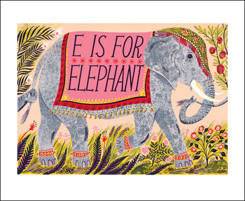 E is for Elephant