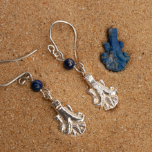 Papyrus Amulet Earrings - Harmattan Jewellery