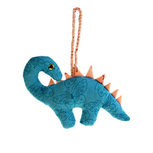 Recycled Sari Dinosaur Decoration