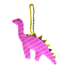 Recycled Sari Dinosaur Decoration