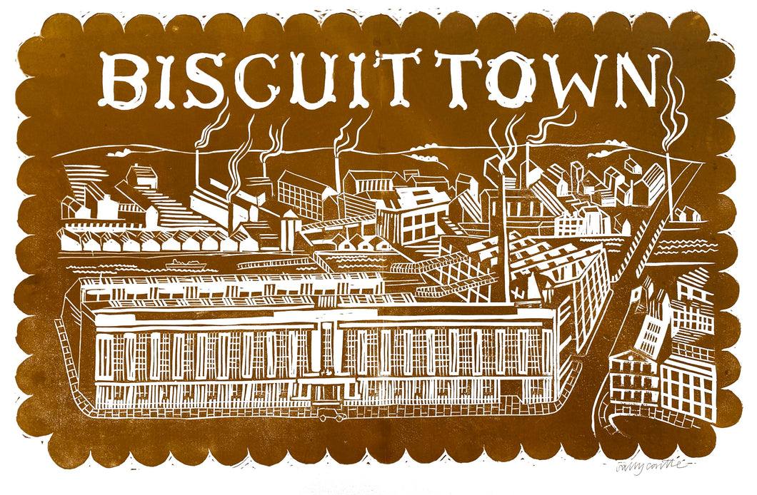 Biscuit Town (Unframed Print) Sally Castle