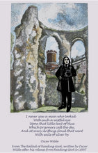 Oscar Wilde Abbey Design Tea Towel