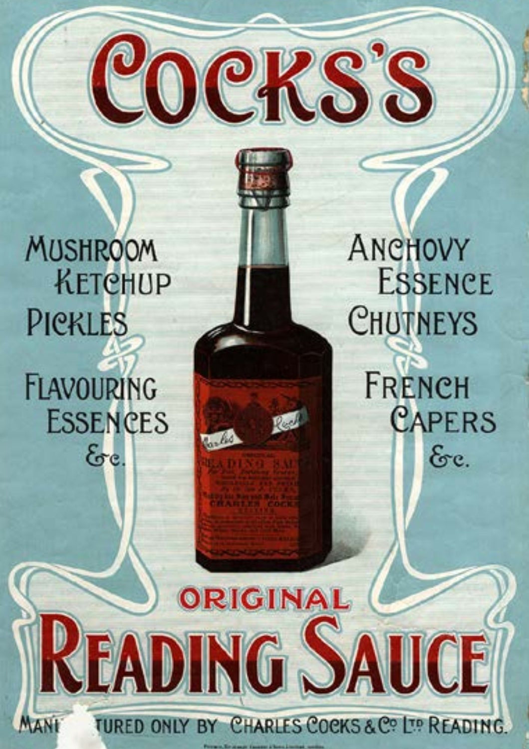 Magnet - 'Cocks' Original Reading Sauce