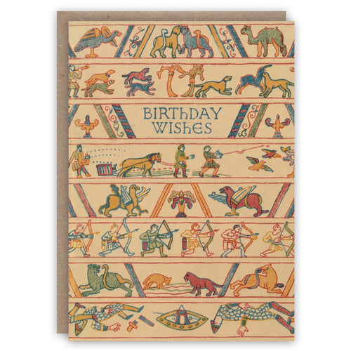 Bayeux Tapestry Birthday Card