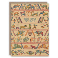 Bayeux Tapestry Birthday Card