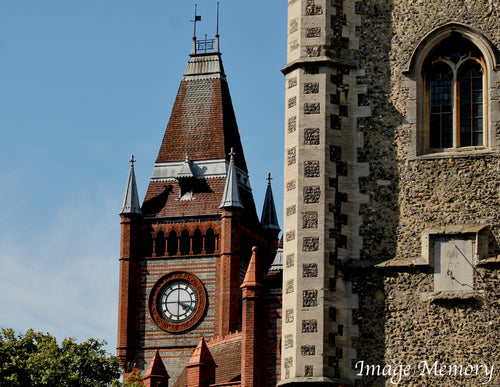 Reading Town Hall Clocktower Card