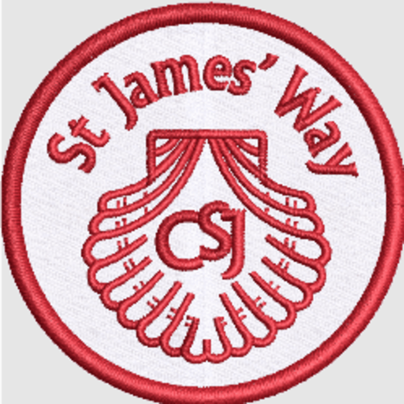 St James Way Sew-On Badge