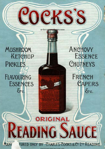 Magnet - 'Cocks' Original Reading Sauce