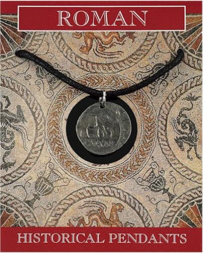 Roman Denarius of Caesar Coin Pendant