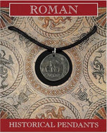 Roman Denarius of Caesar Coin Pendant