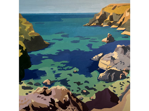 Rock Hopping, Kynance Cove Card