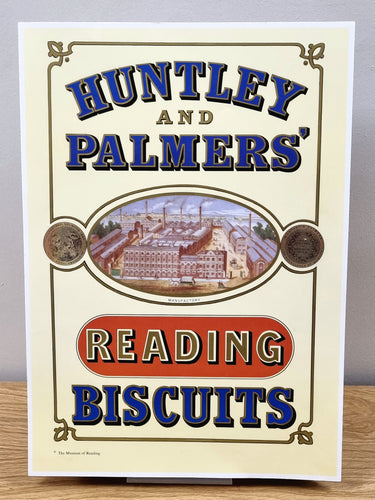 Unframed Huntley & Palmers 'Reading Biscuits' Print