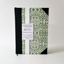 Hand-Bound Notebooks in Green Florentine Print - Odd Bindings