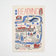 Reading Cityscape Tea Towel
