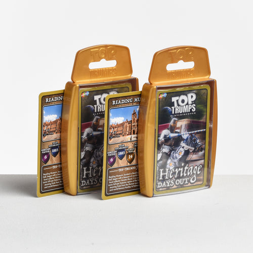 Top Trumps 'Heritage Days Out' pack