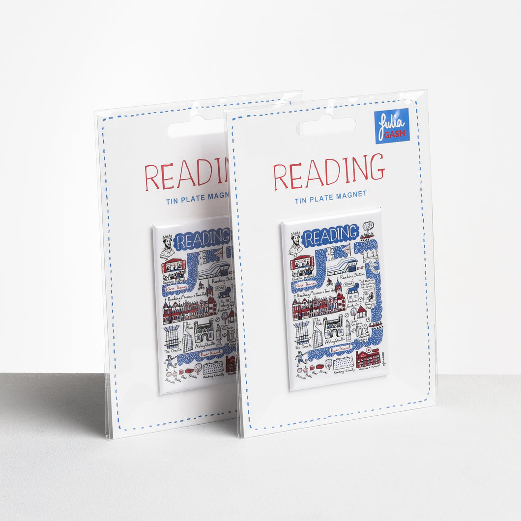 Reading Cityscape Magnet