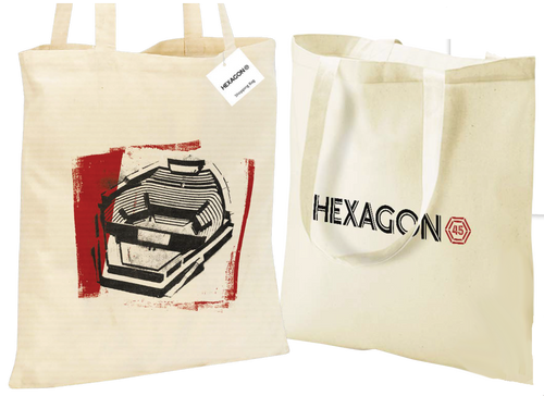 Hexagon 45 Tote Bag